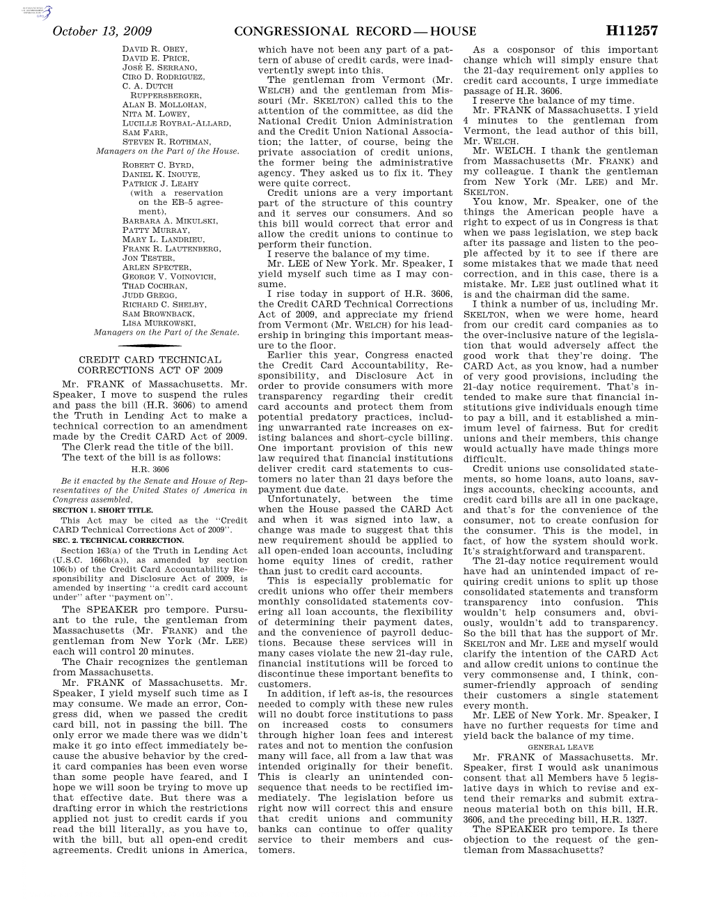 Congressional Record—House H11257