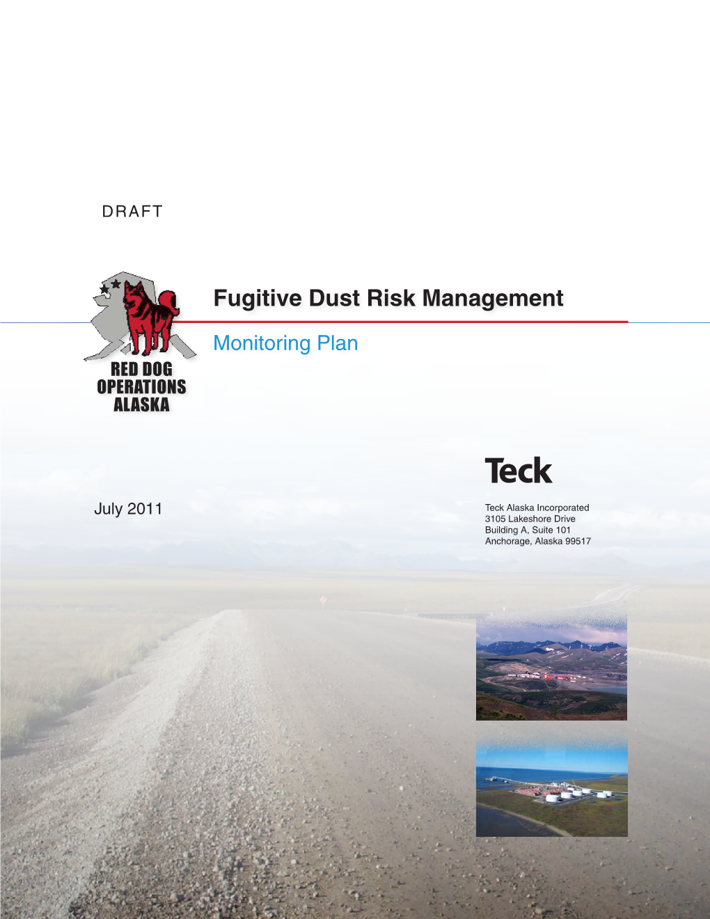 Fugitive Dust Risk Plan