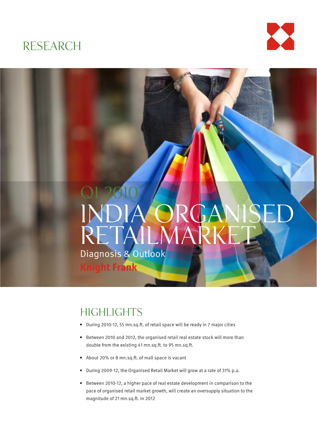 INDIA ORGANISED RETAIL MARKET BOOKLET 2010 QTR 1.Cdr