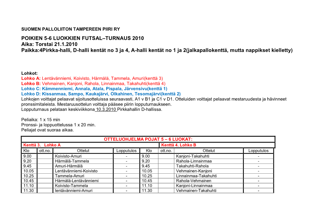 Suomen Palloliiton Tampereen Piiri Ry