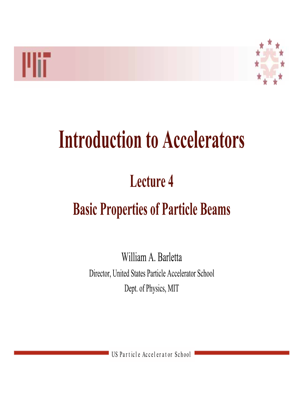 Introduction to Accelerators