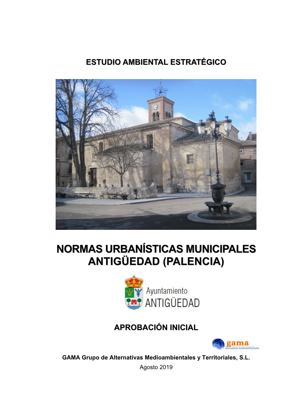Normas Urbanísticas Municipales Antigüedad (Palencia)