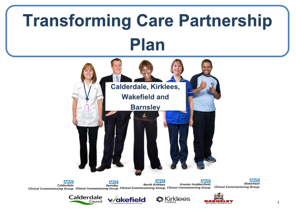 Transforming Care Partnership Plan