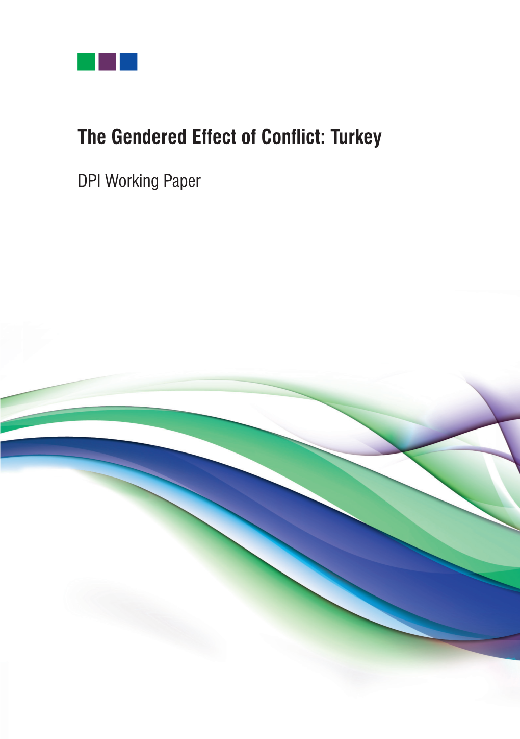 The Gendered Effect of Conflict: Turkey