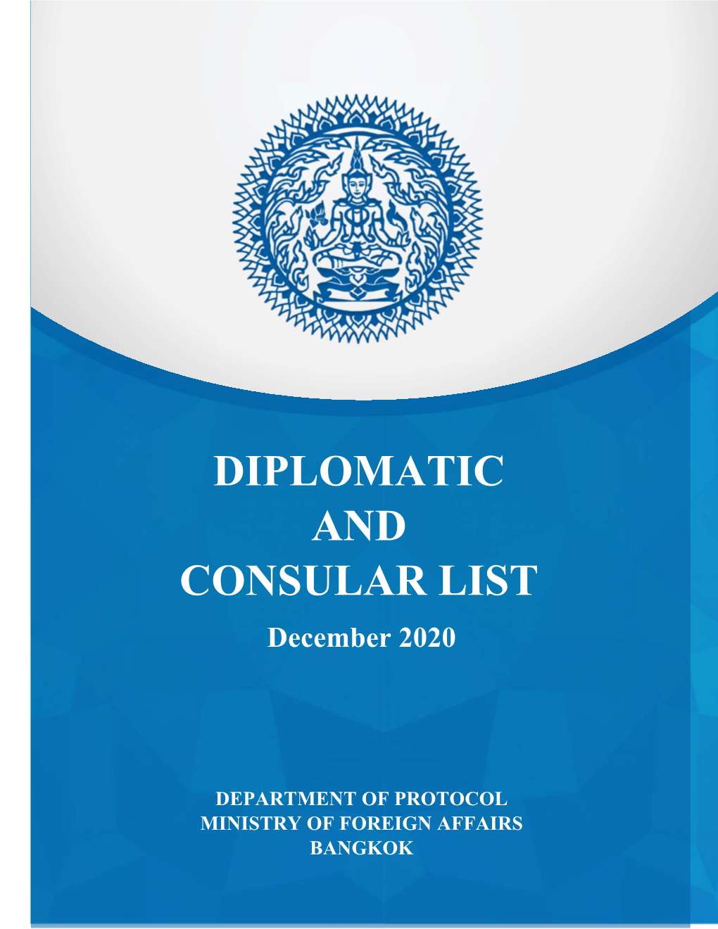 Diplomatic and Consular List