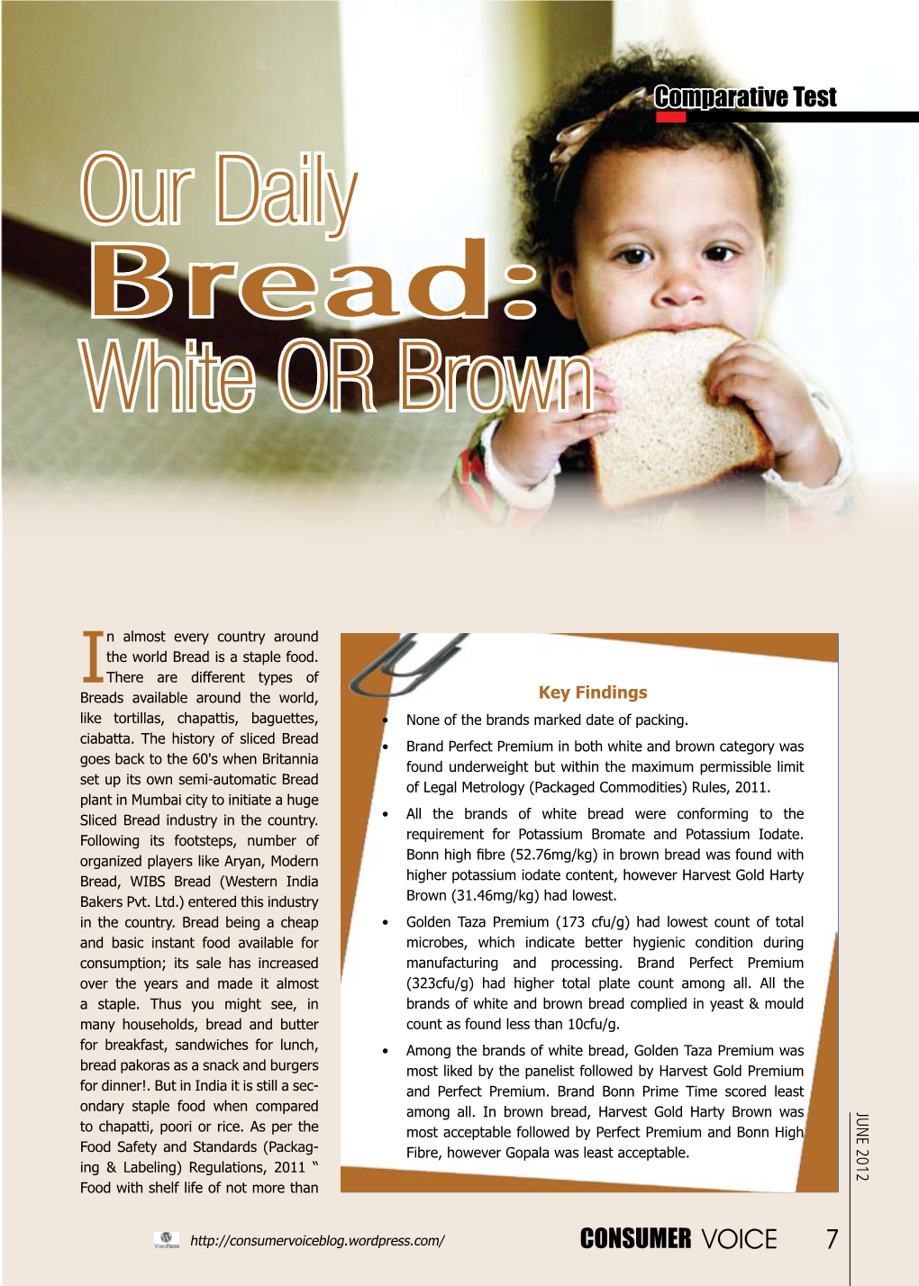Bread: White OR Brown