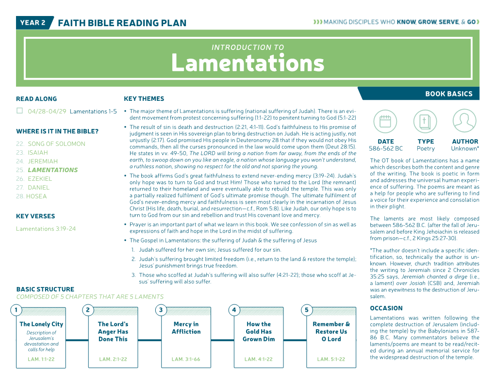 Lamentations