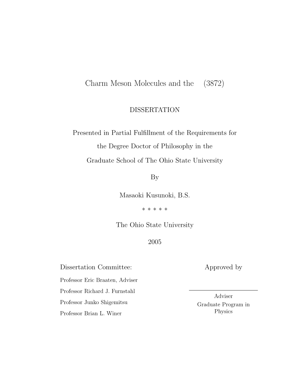 Charm Meson Molecules and the X(3872)