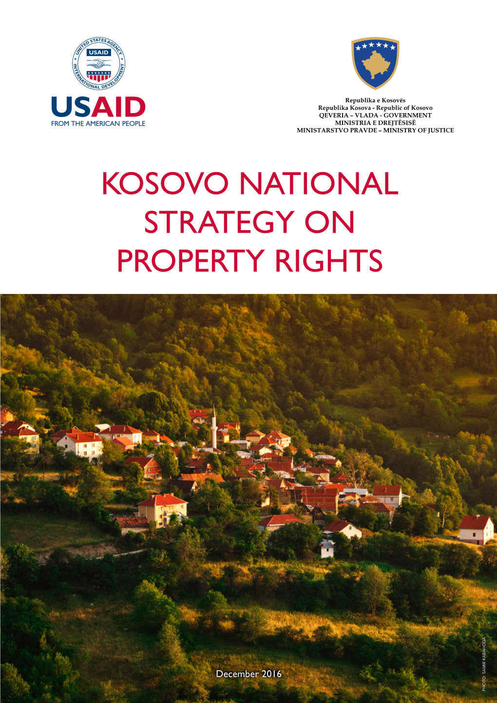 Kosovo National Strategy on Property Rights