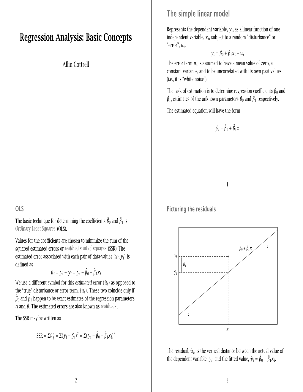 Simple Linear Regression