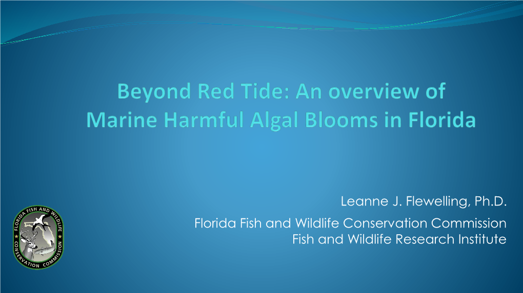 Florida's Marine Algal Toxins