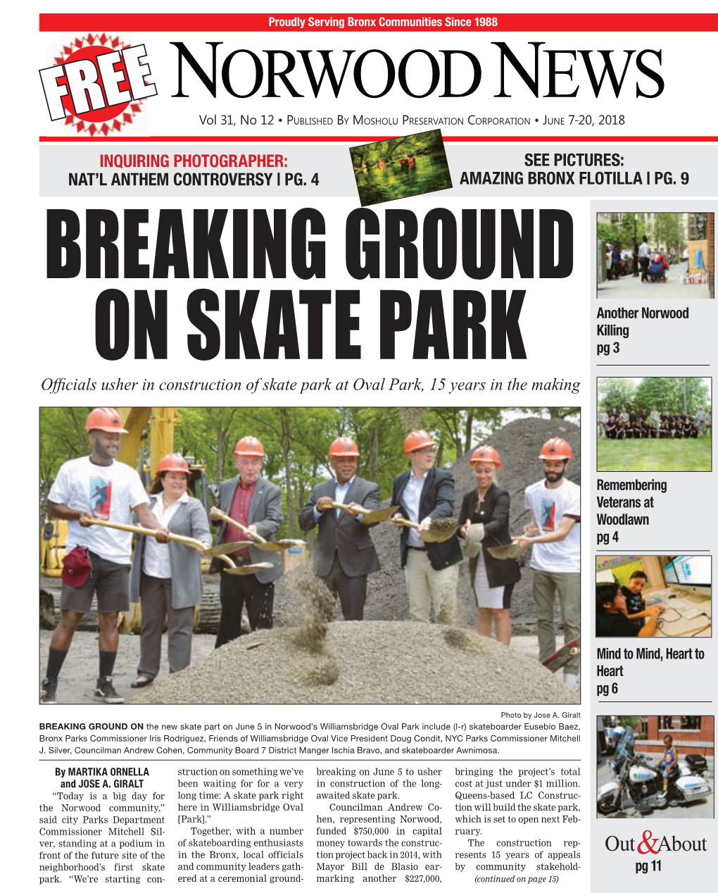 June 7-20, 2018 • Norwood News