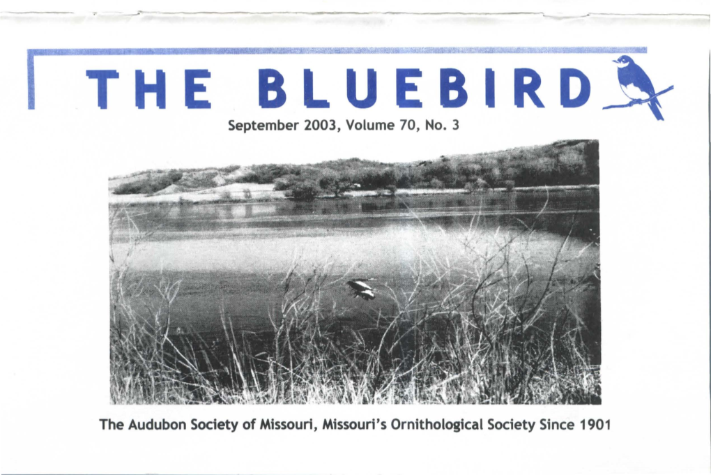 THE BLUEBIRD September 2003, Volume 70, No
