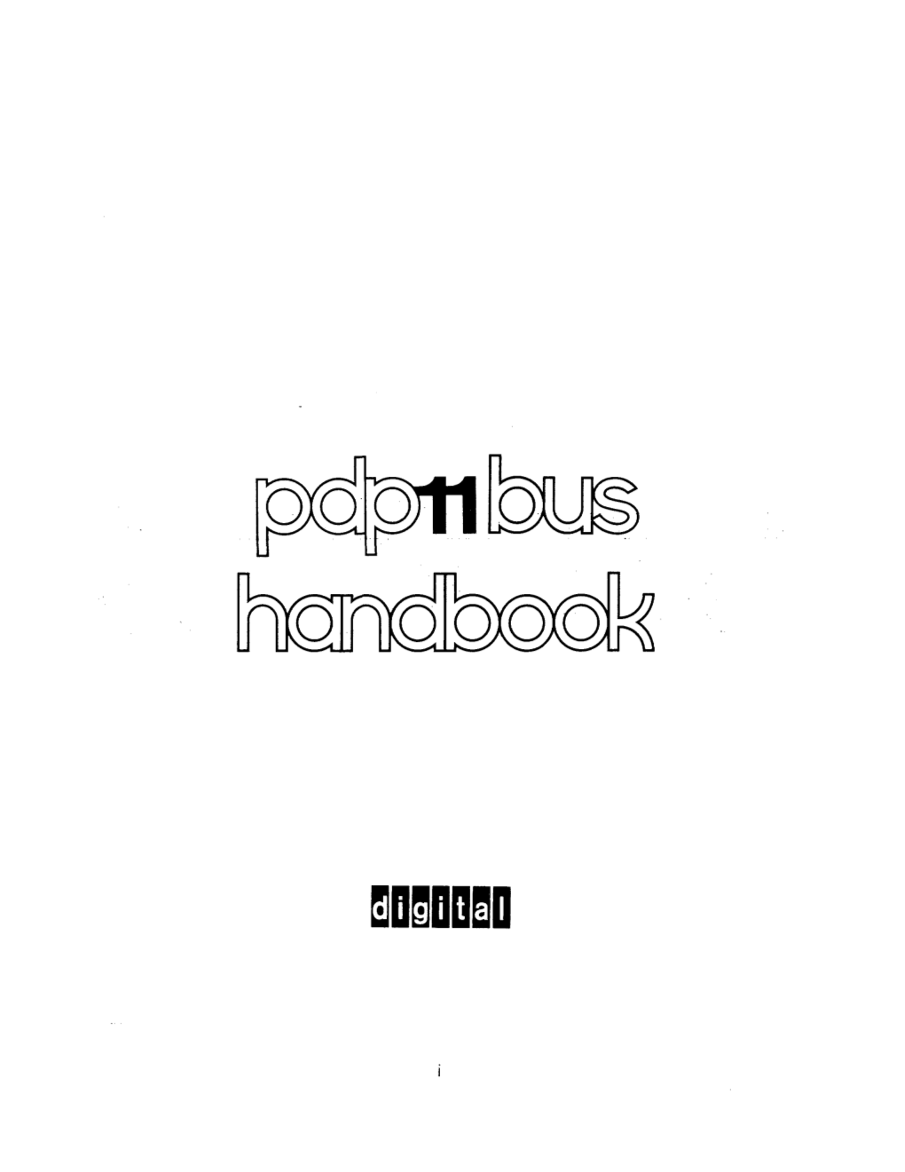 PDP-11 Bus Handbook (1979)