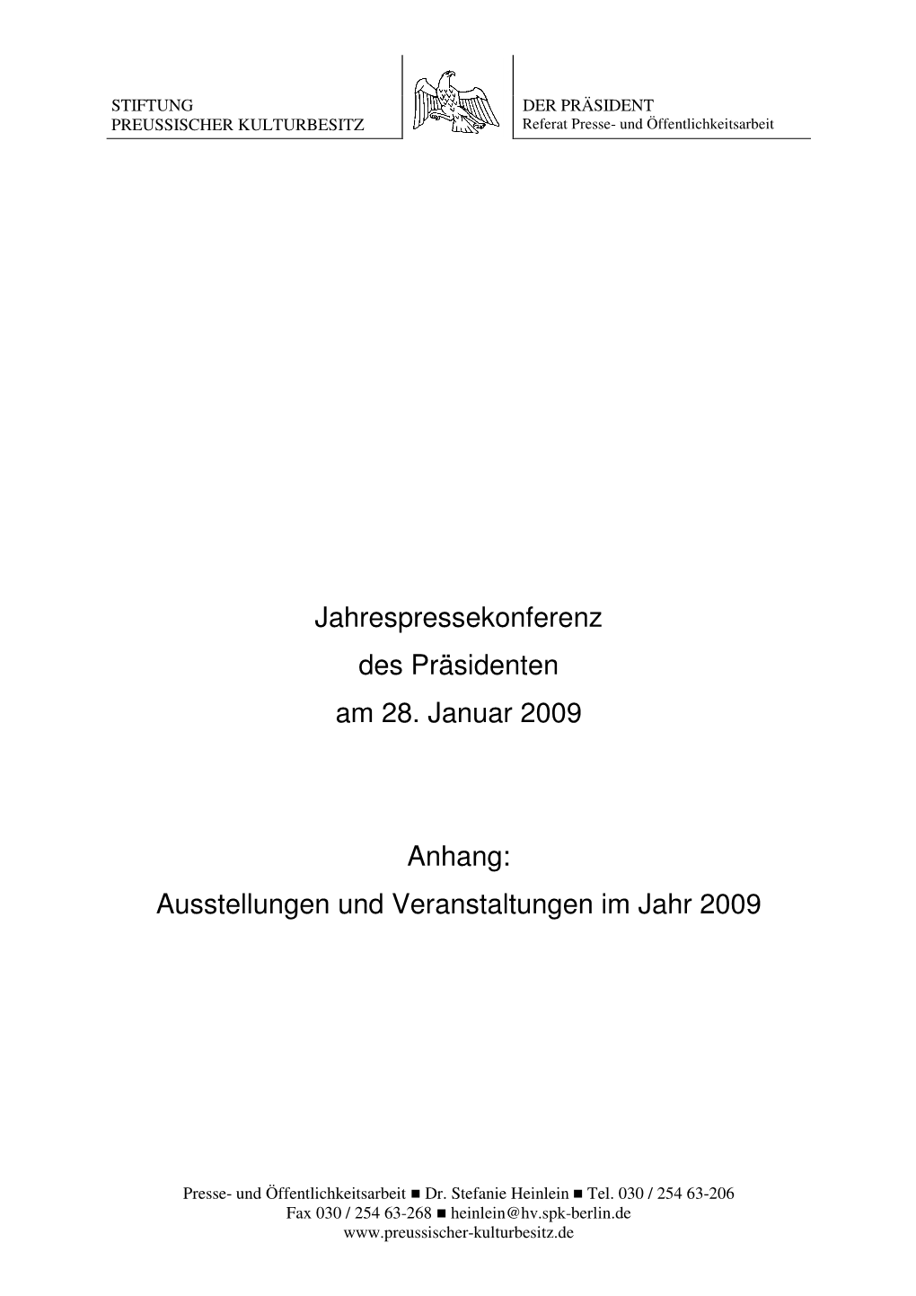 Ausstellungen Und Veranstaltungen Im Jahr 2009