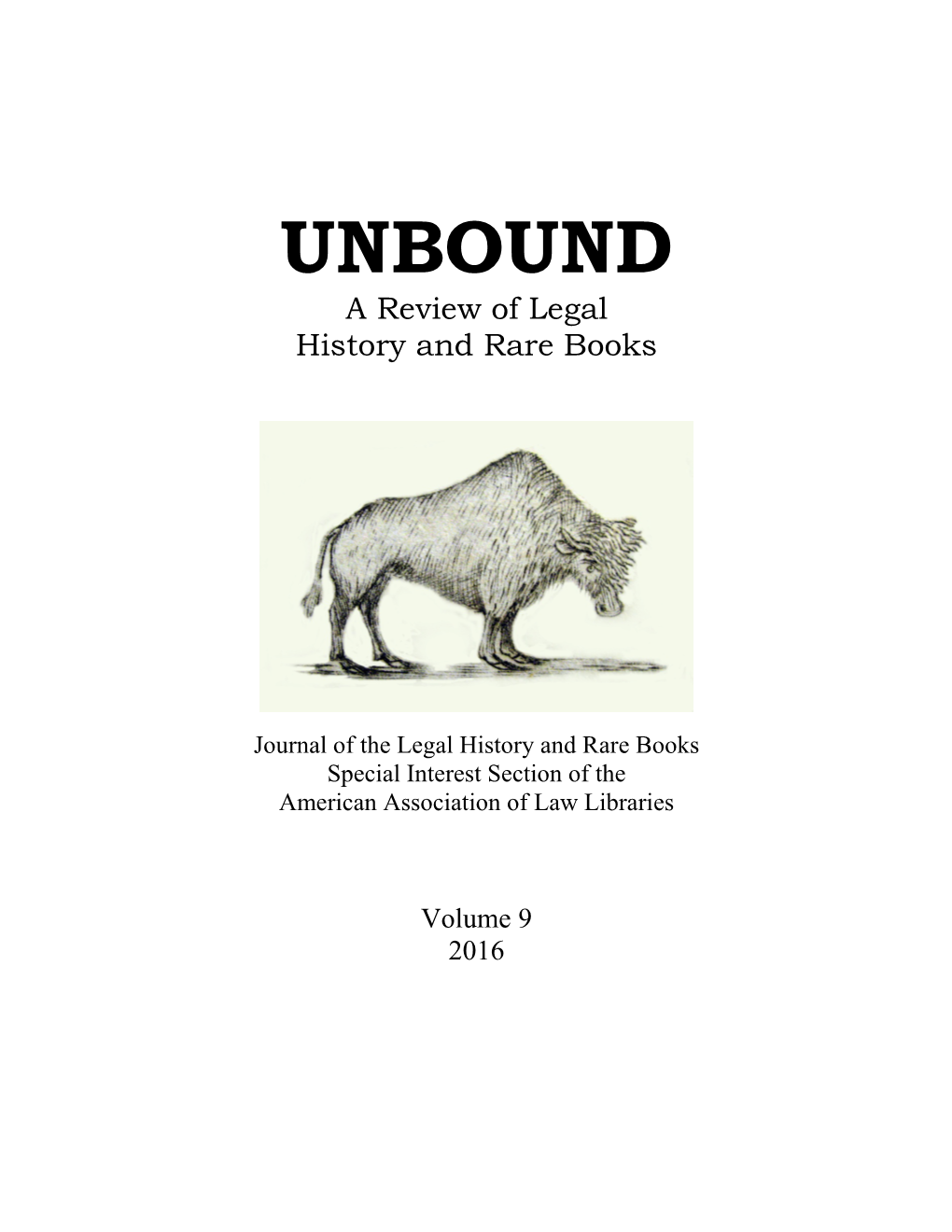 Unbound, Volume 9