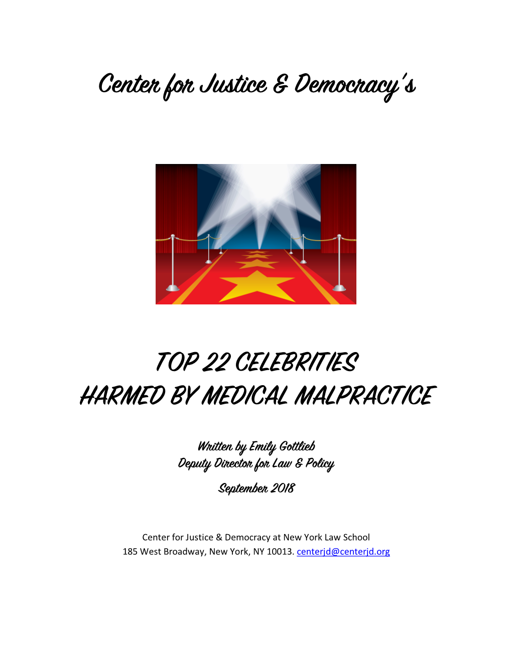 Top 22 Celebrities Harmed by Medical Malpractice