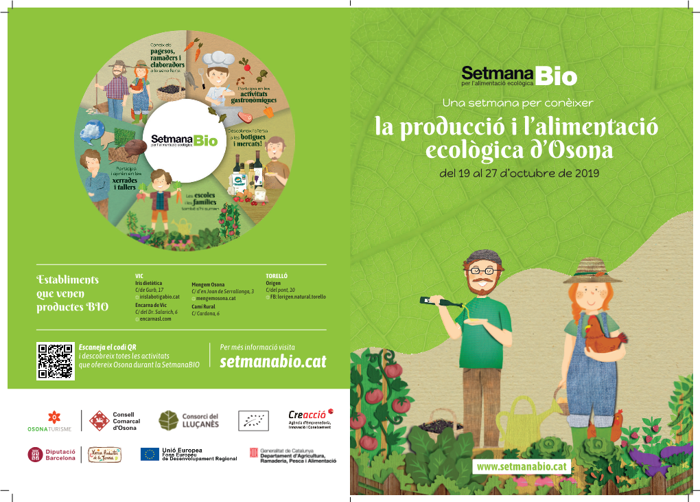 La Producció I L'alimentació Ecològica D'osona