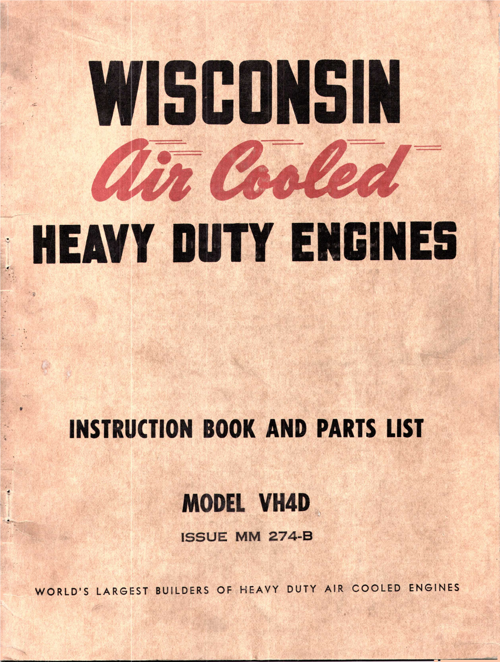 Wisconsin Four Cylinder Engine