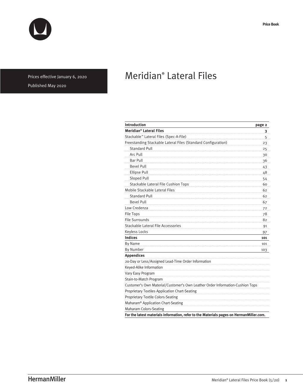Meridian Lateral Files