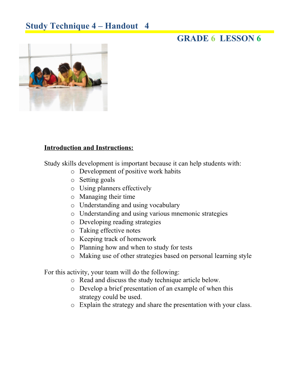 Introduction and Instructions s1