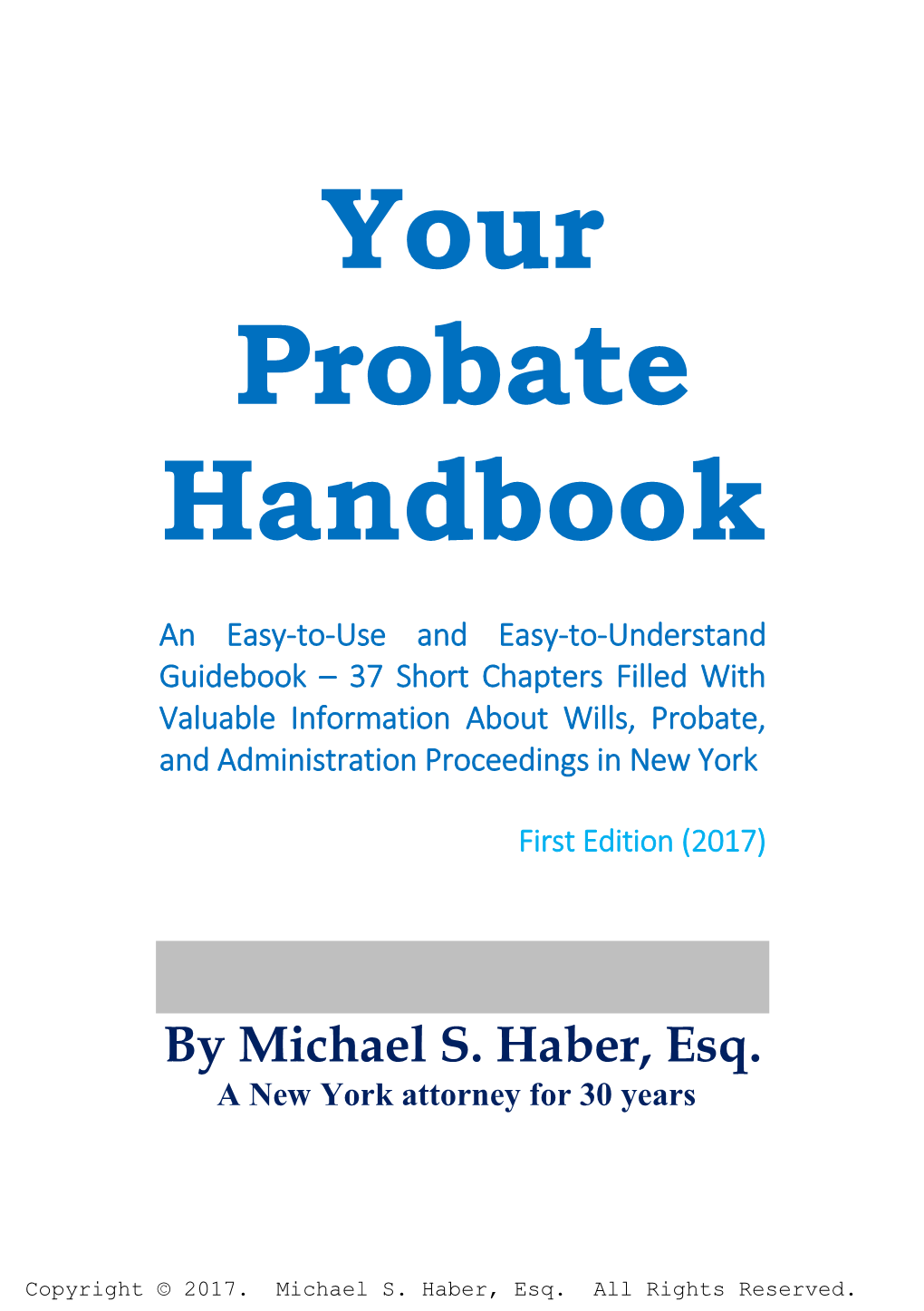 Your Probate Handbook