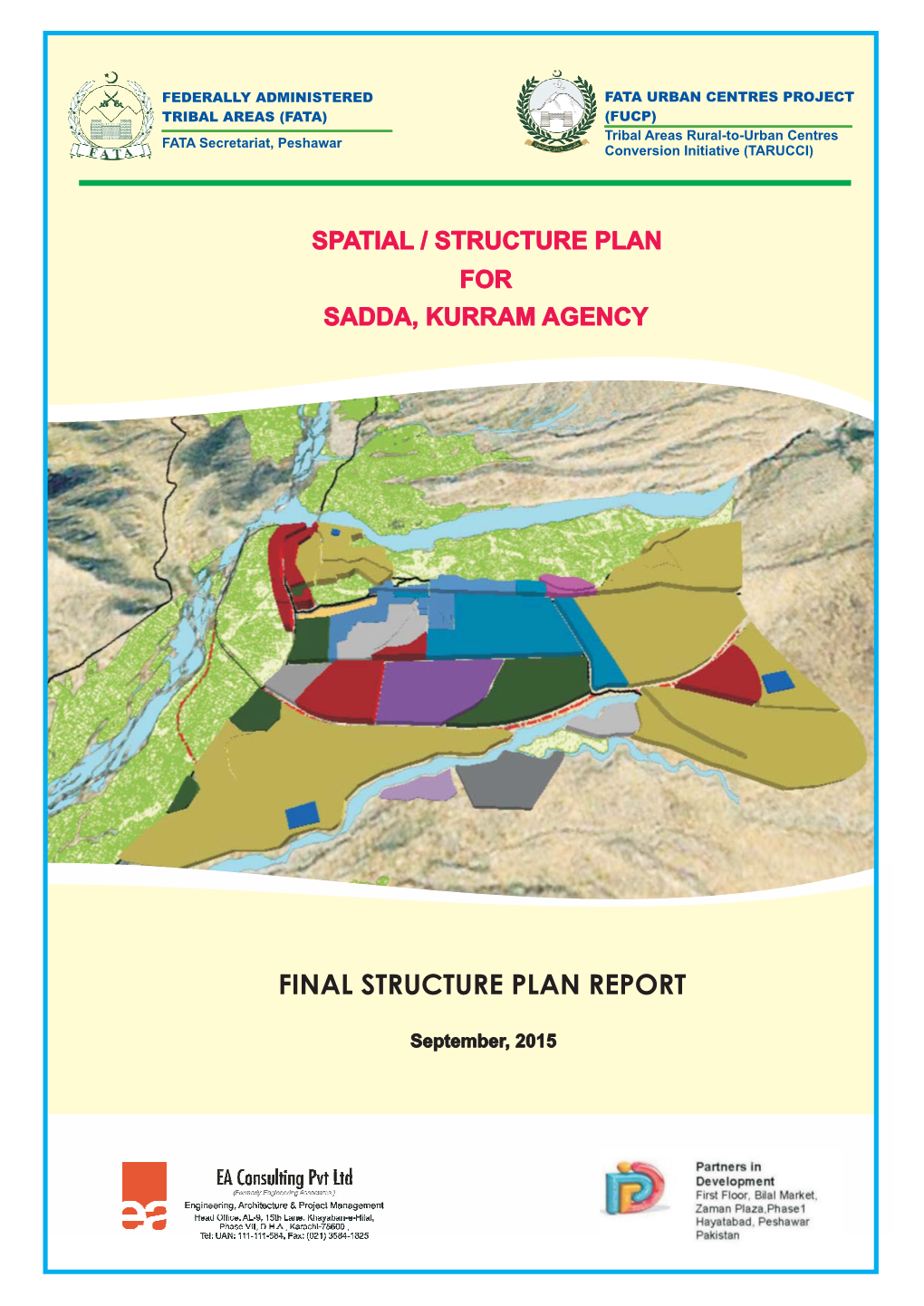 Spatial / Structure Plan for Sadda Kurram Agency Final Structure Plan Report