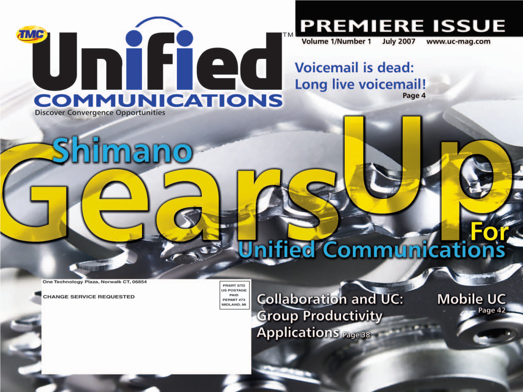 Unified Communications Magazine Digital Issue July 2007
