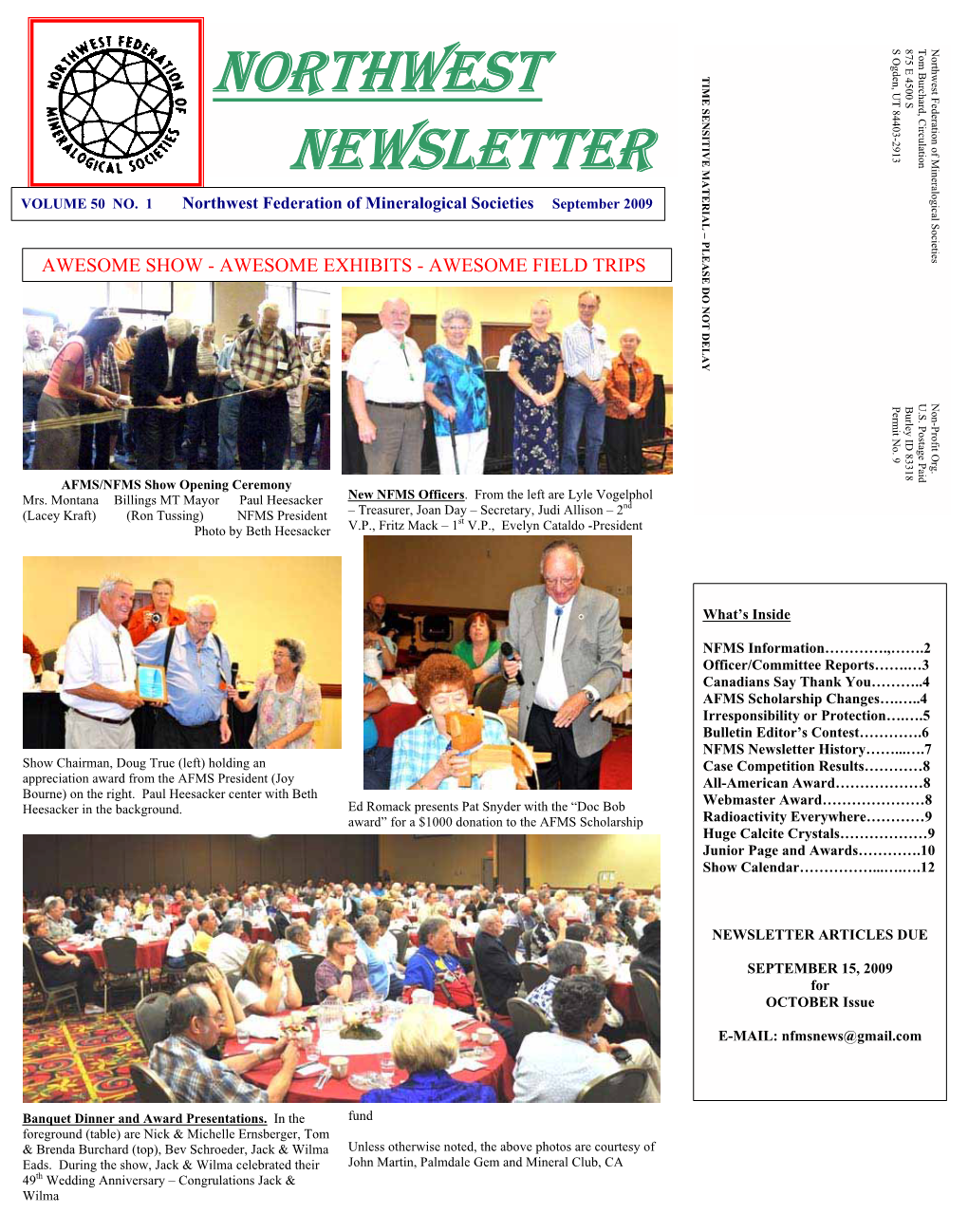 Northwest Newsletter Vol 50 No