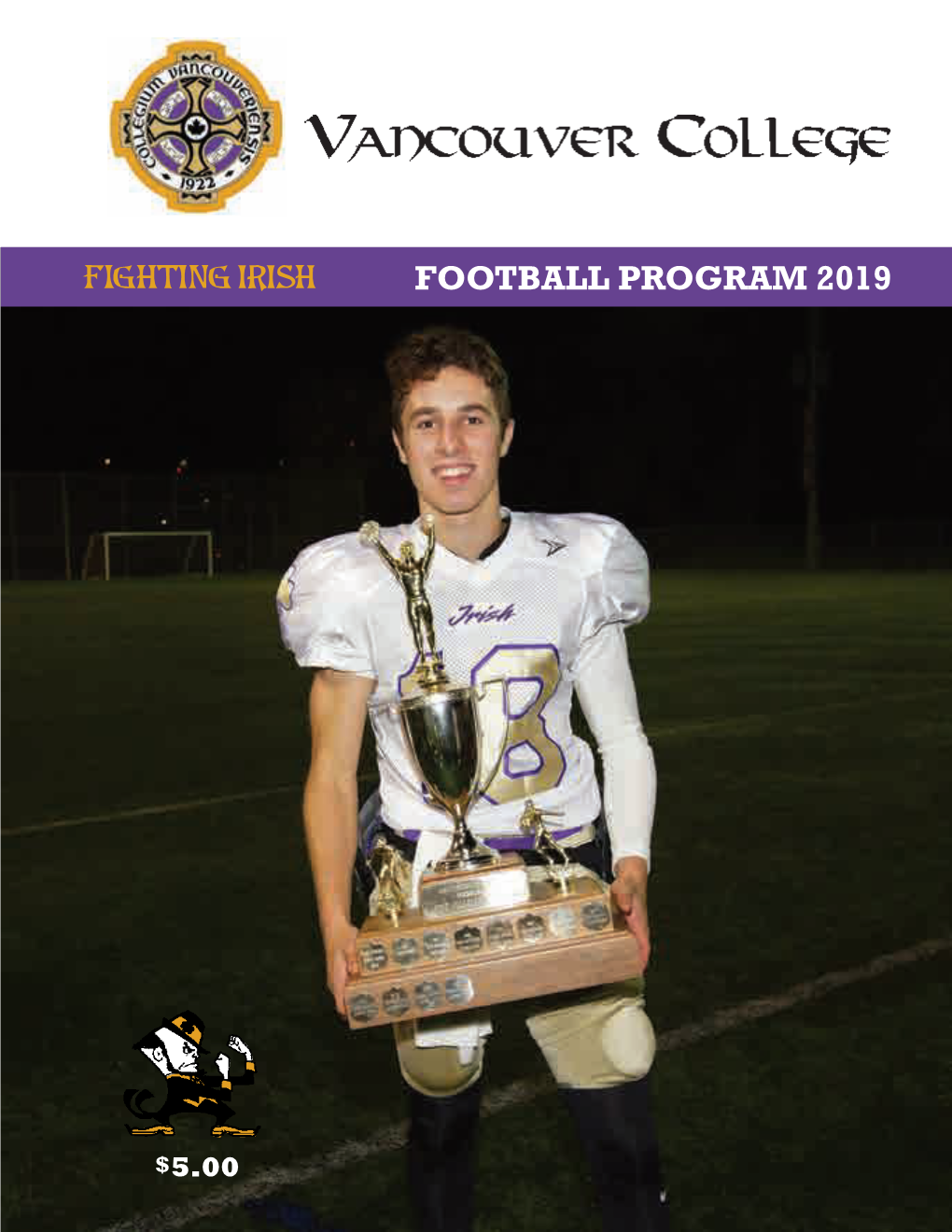 FOOTBALL PROGRAM 2019 91Th SEASON OF