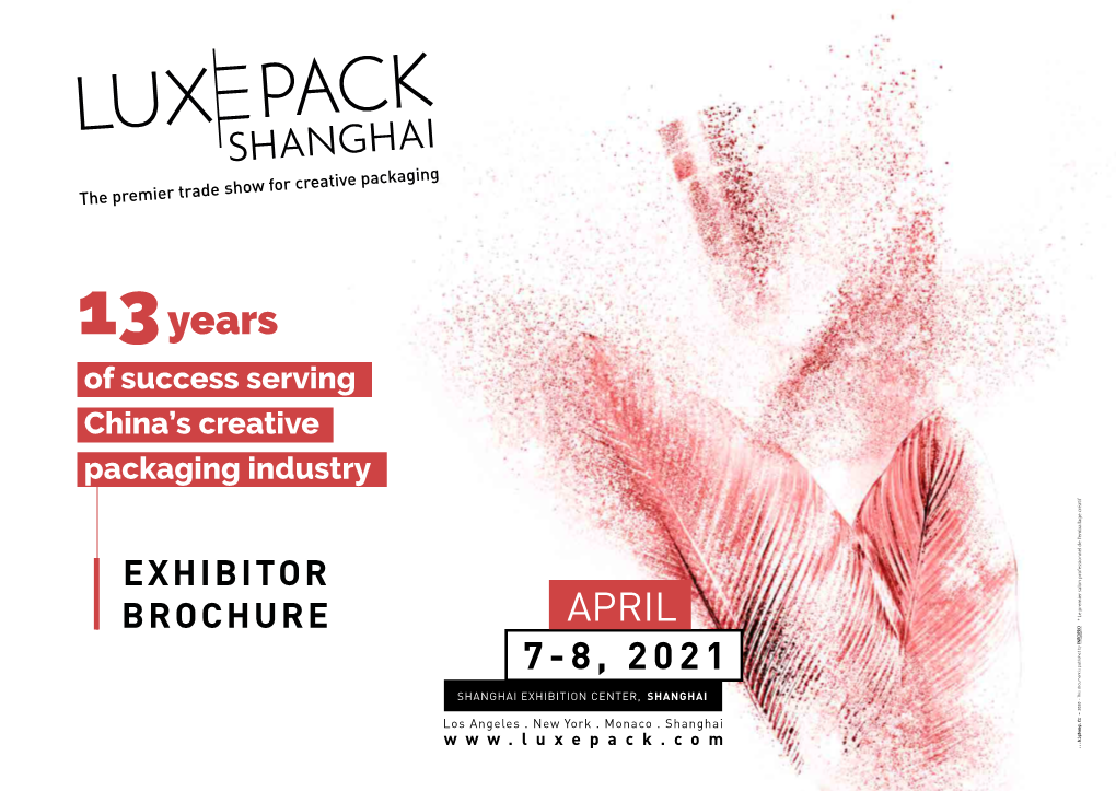 Shanghai 2021 Exhibitor Brochure
