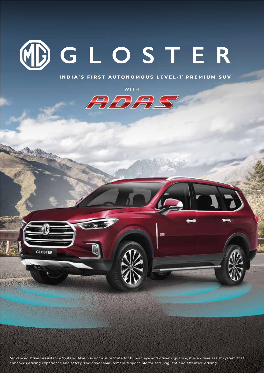 MG Gloster, a Premium SUV Owner Will Be Introduced to Level-1 ADAS and Enable the Intelligent Human-Machine Interface