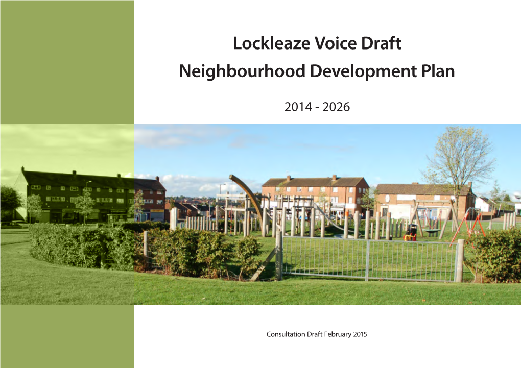 Lockleaze Voice Draft Neighbourhood Development Plan