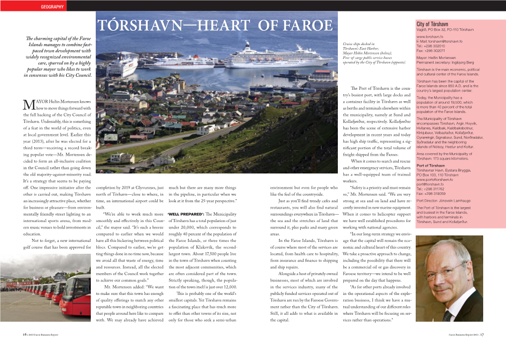 Tórshavn—Heart of Faroe