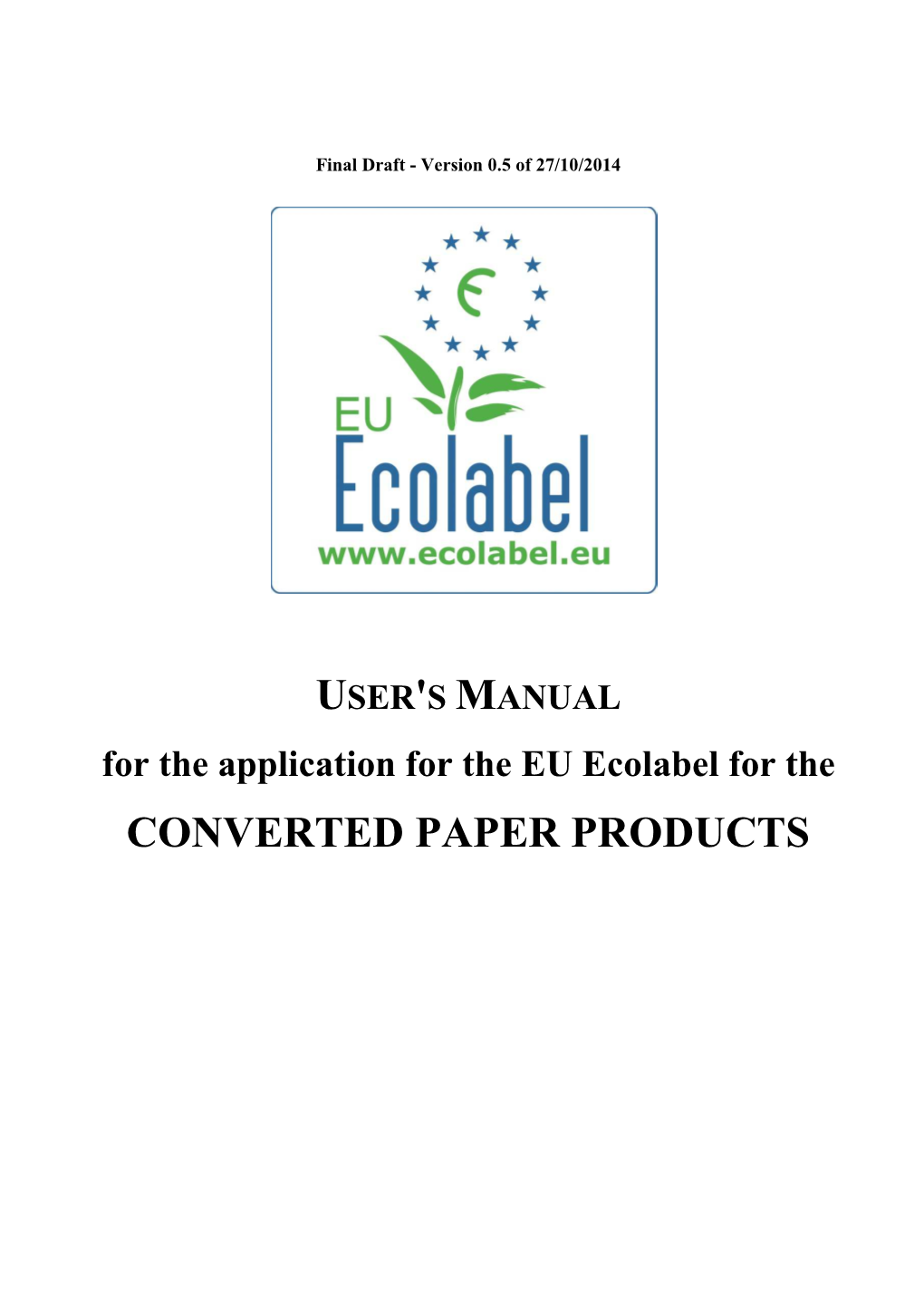 User Manual for CPP 2014 V5 27 10 2014