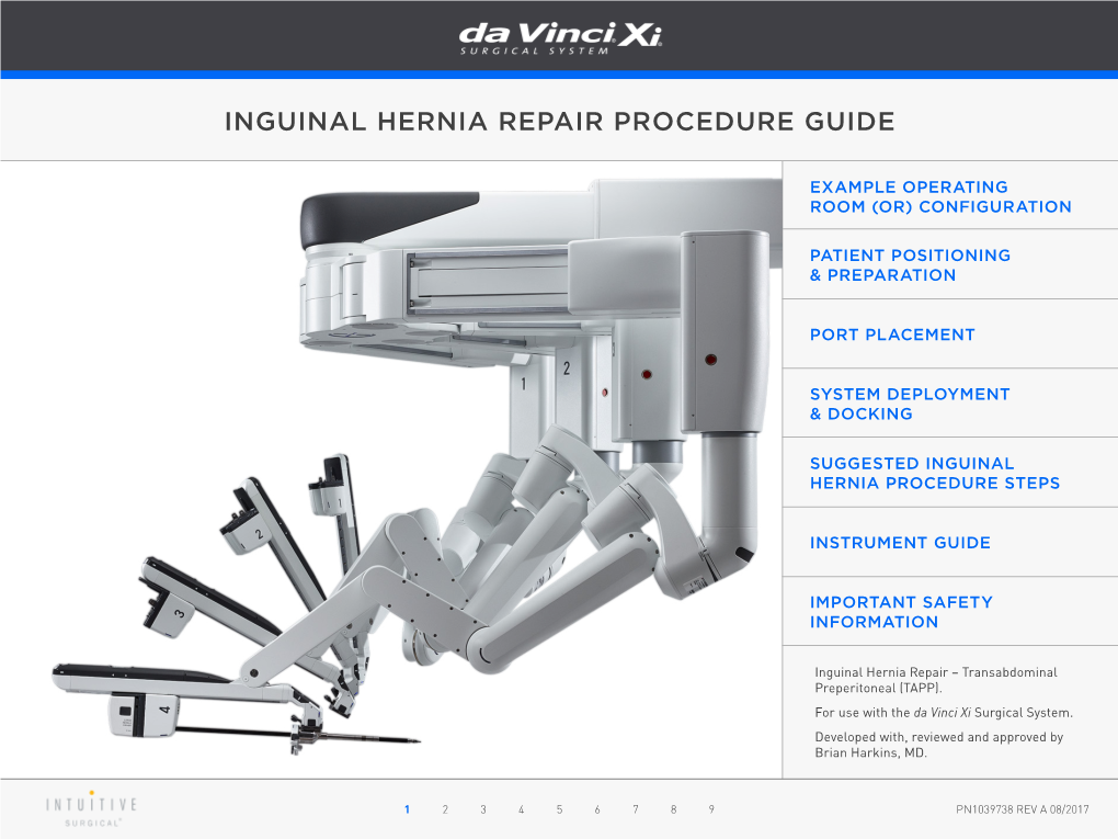 Inguinal Hernia Repair Procedure Guide