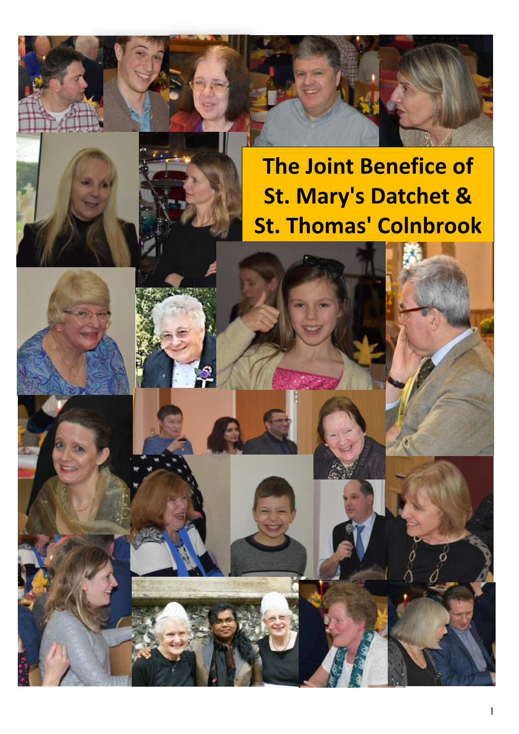 The Joint Benefice of St. Mary's Datchet & St. Thomas' Colnbrook