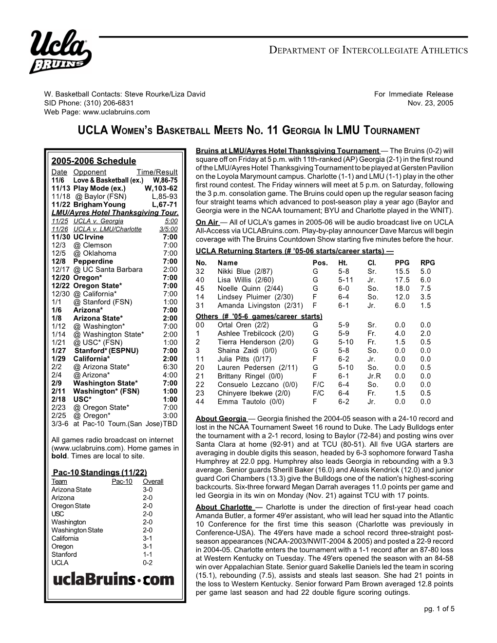 LMU TNY Release.P65