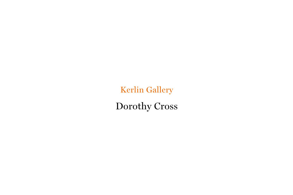 Dorothy Cross Dorothy Cross B