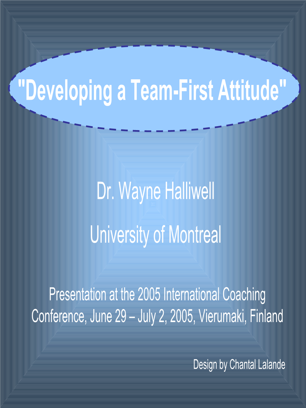 Developing a Team-First Attitude