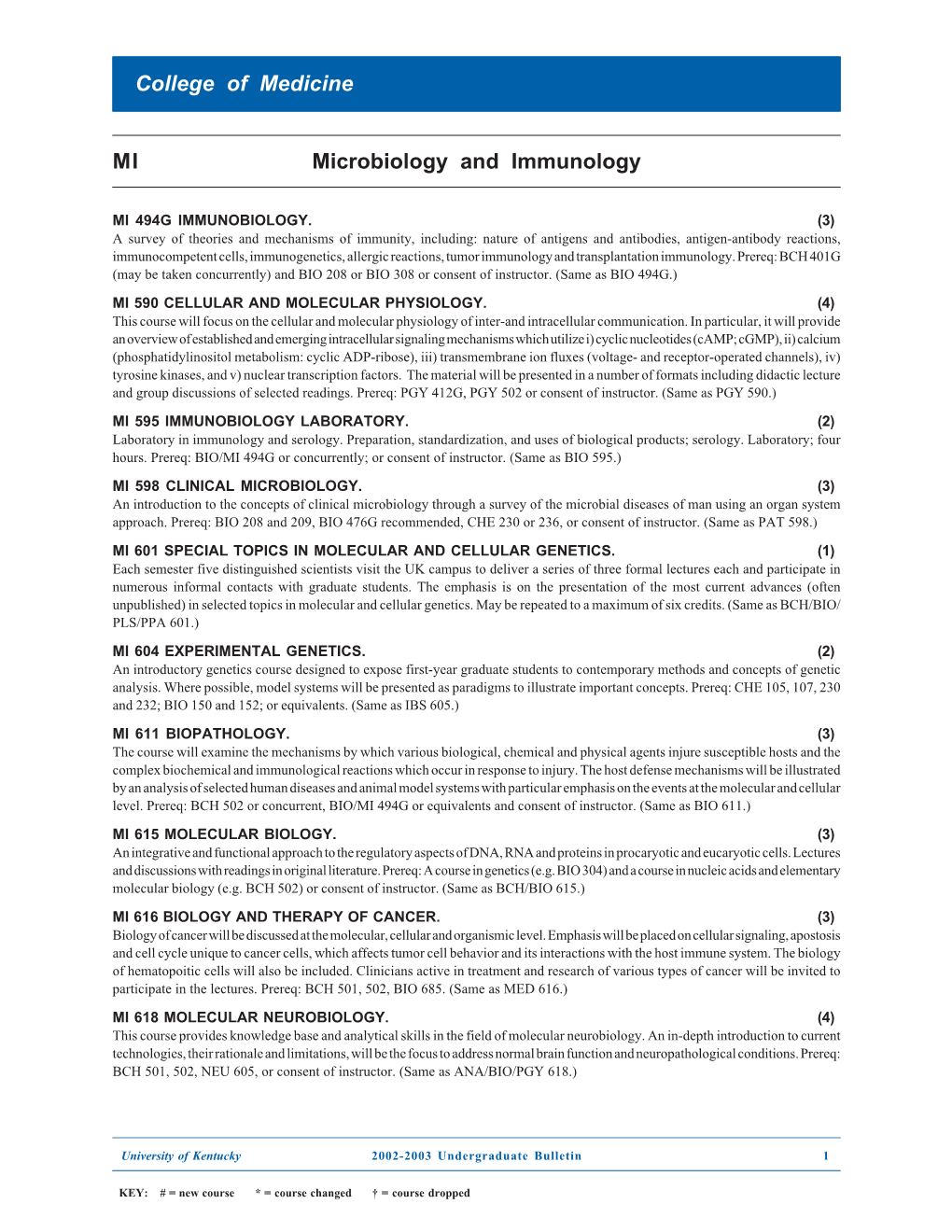 Microbiology and Immunology