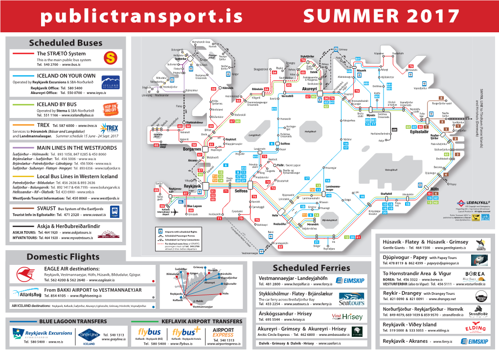 Public Transport Summer 2017 in English