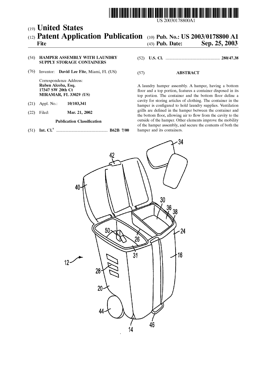 (19) United States (12) Patent Application Publication (10) Pub