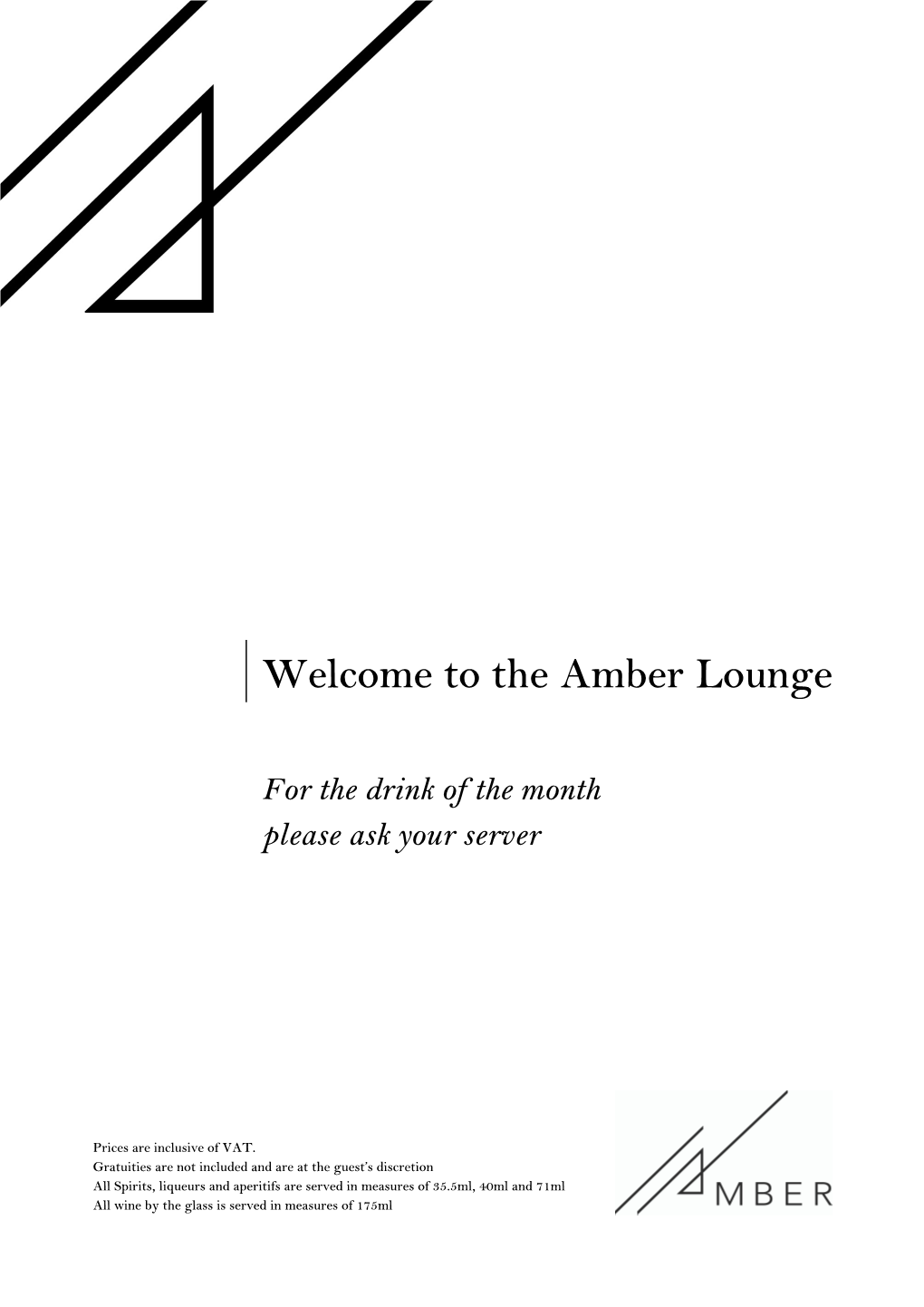 The Amber Lounge