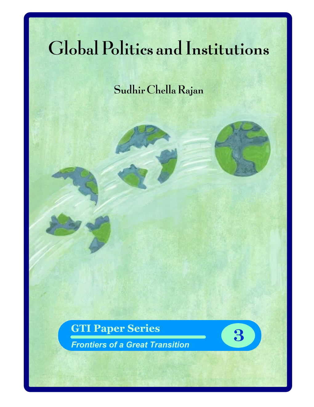 Global Politics and Institutions