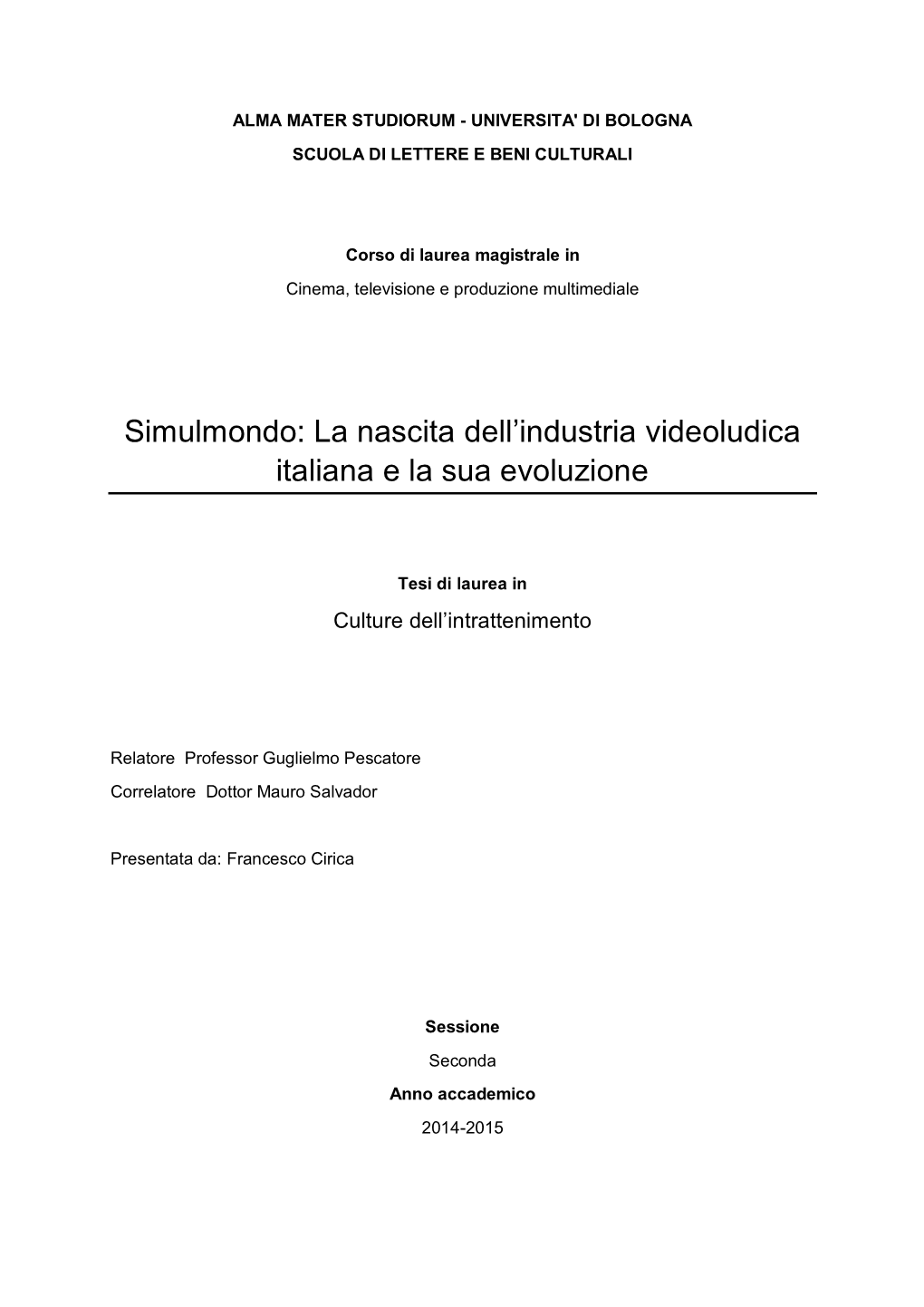 Simulmondo: La Nascita Dell’Industria Videoludica Italiana E La Sua Evoluzione