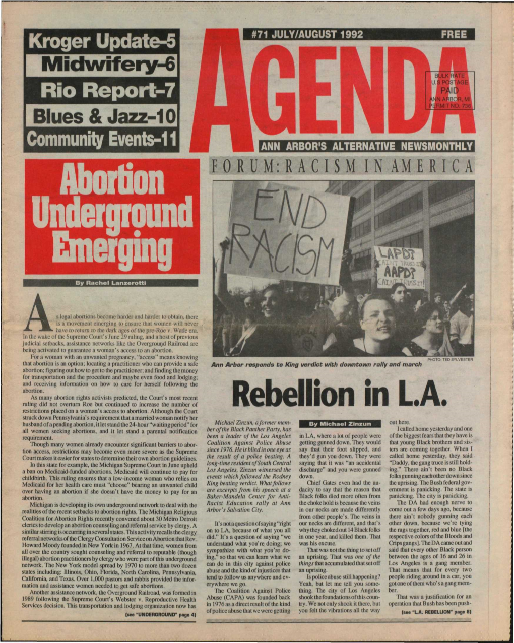 Rebellion in LA