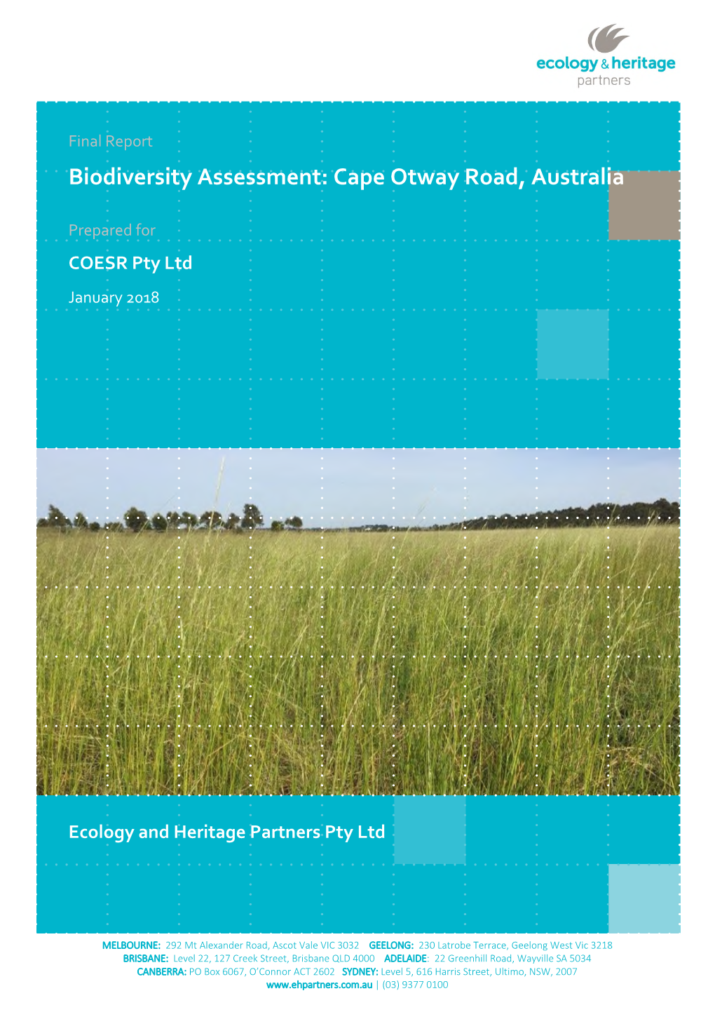 Biodiversity Assessment: Cape Otway Road, Australia