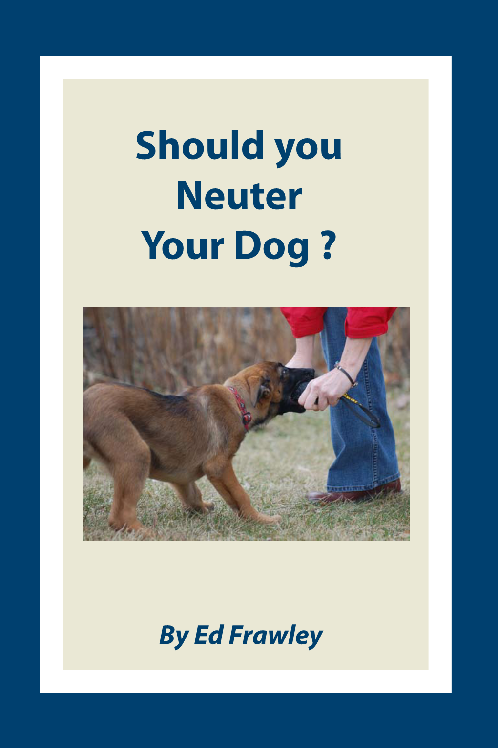 Should You Neuter Your Dog ?