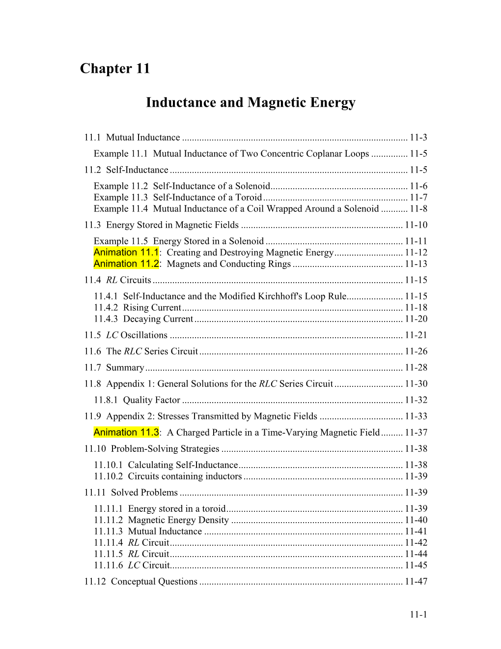 Mutual Inductance